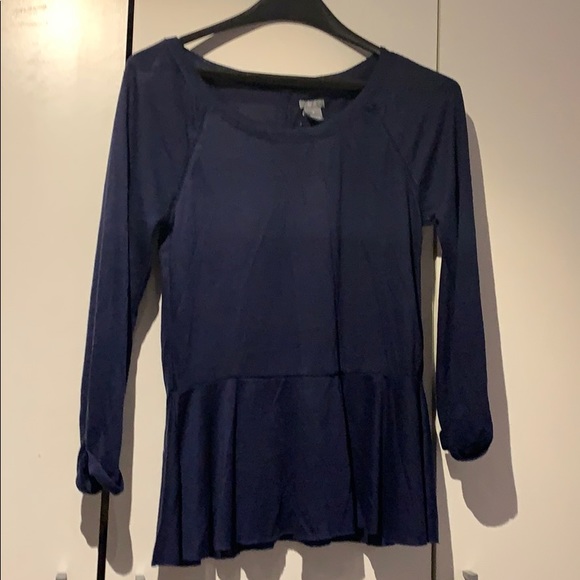 Aerie Peplum Blouse - Picture 3 of 7